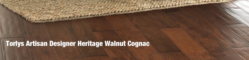 hardwood flooring artisan designer heritage walnut cognac